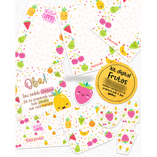 Arquivo Kit Digital Frutinhas