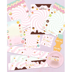 Arquivo Kit Digital Doces