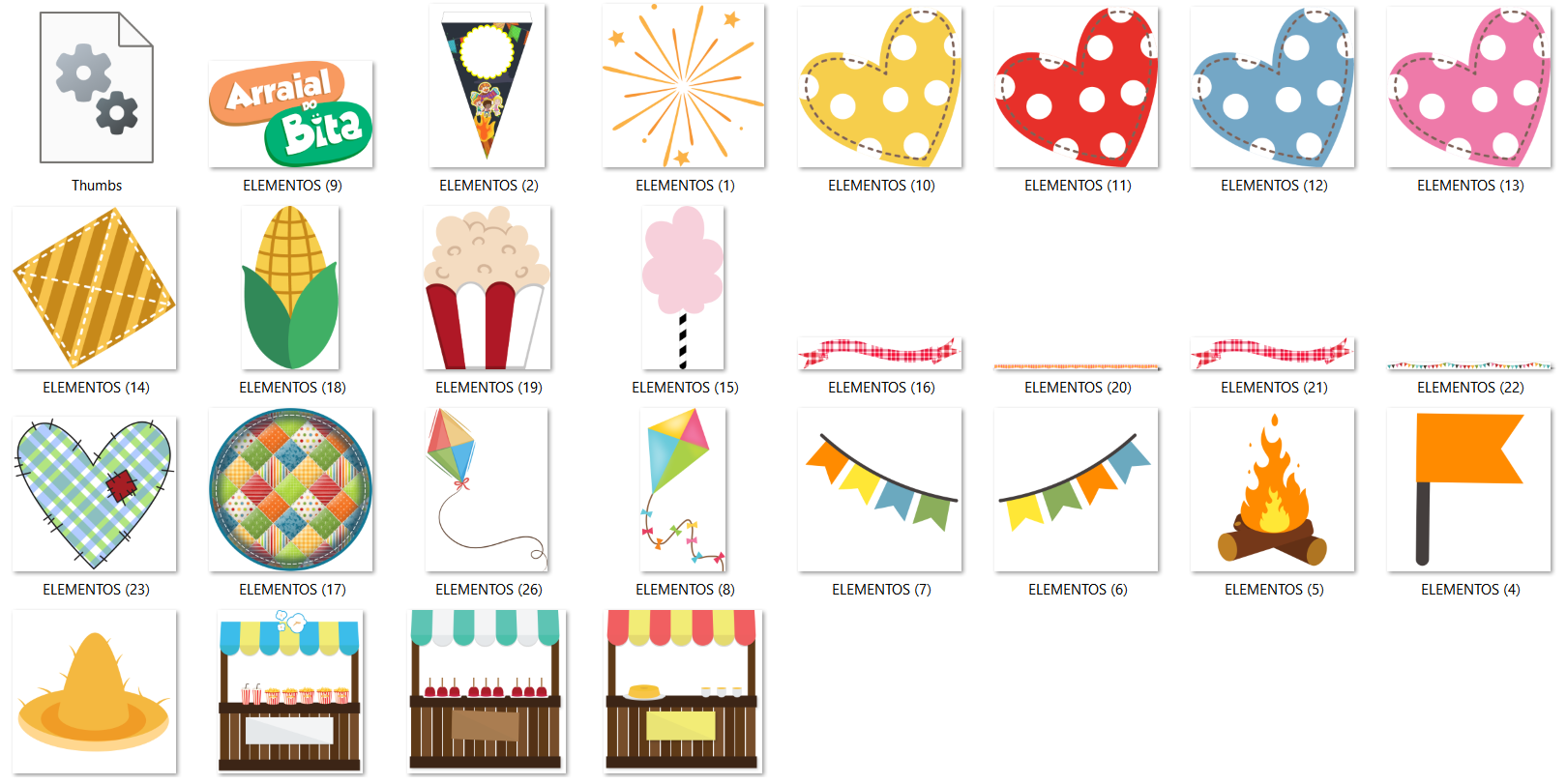 Arquivo Kit Digital Arraial do Bita  2