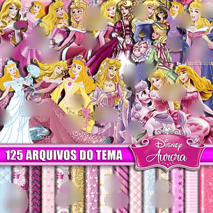 Arquivo Kit Digital Princesa Aurora 