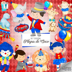 Arquivo Kit Digital Alegria de Circo 