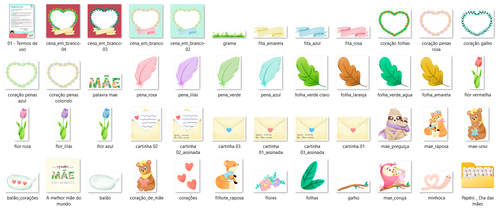 Arquivo Kit Digital Amor de Mãe 2