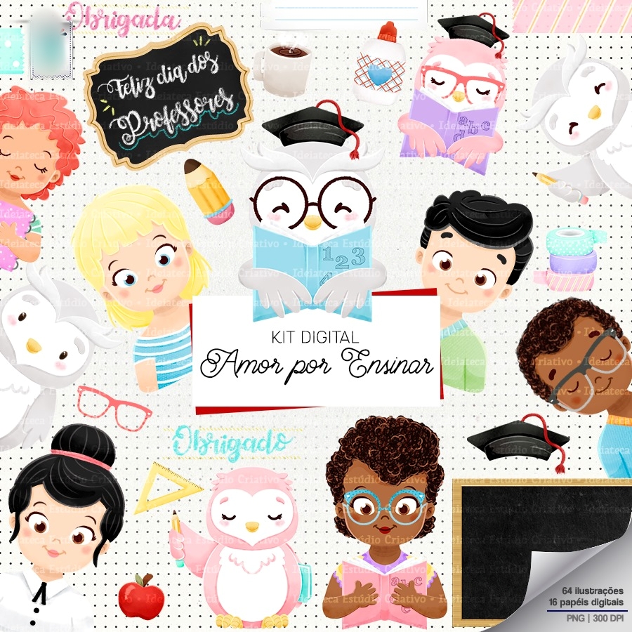 Arquivo Dia dos Professores Kit Digital  1