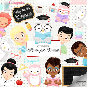 Arquivo Dia dos Professores Kit Digital 