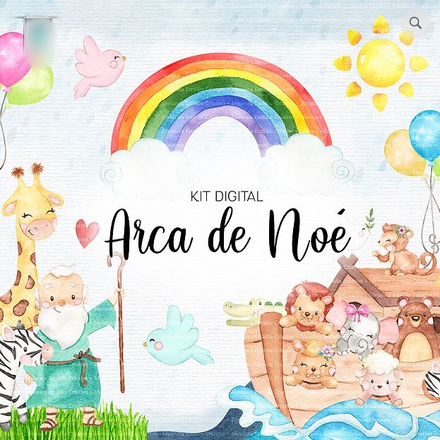 Arquivo Kit Digital Arca de Noé  1