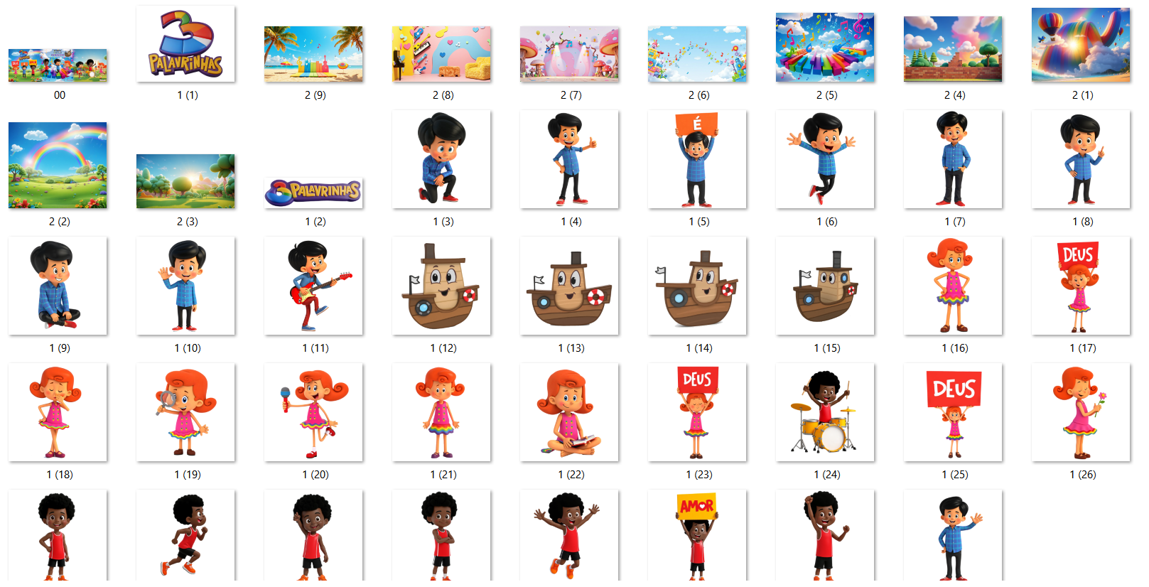 Arquivo Kit Digital 3 Palavrinhas 2