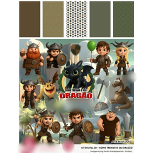 Arquivo Kit Digital Como Treinar o Seu Dragão 