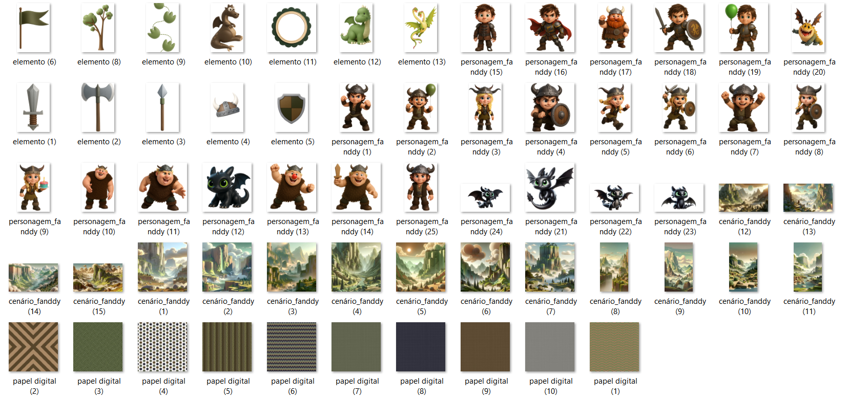 Arquivo Kit Digital Como Treinar o Seu Dragão  2