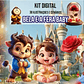 Arquivo Kit Digital Bela e a Fera Baby - Thumbnail 1