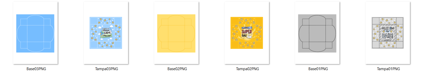 Arquivo Dia dos Pais Kit Digital  3