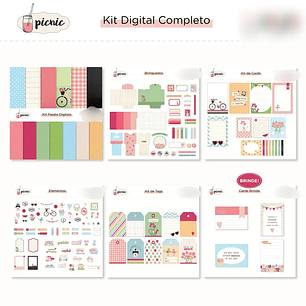 Arquivo Kit Digital Coleção Picnic 