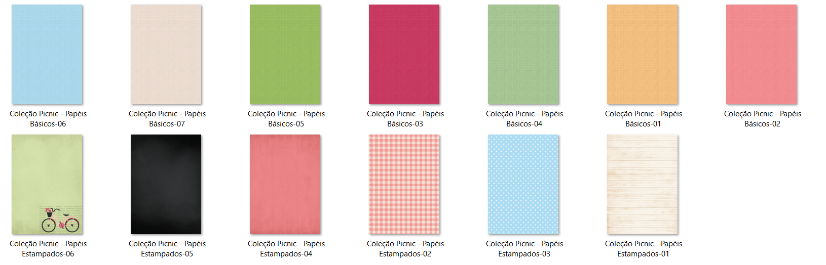 Arquivo Kit Digital Coleção Picnic  6