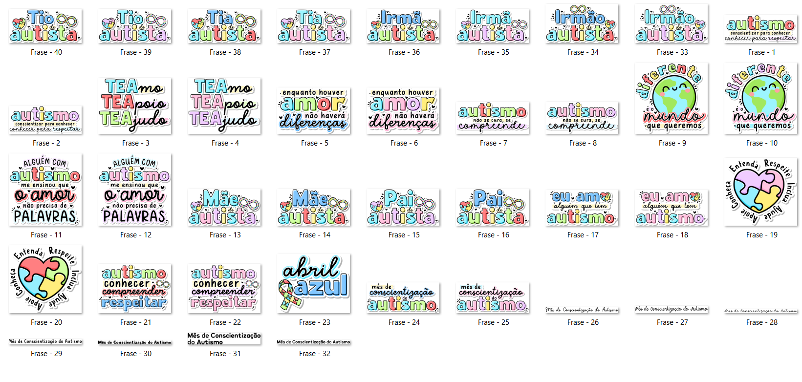 Arquivo Kit Digital Autismo  4