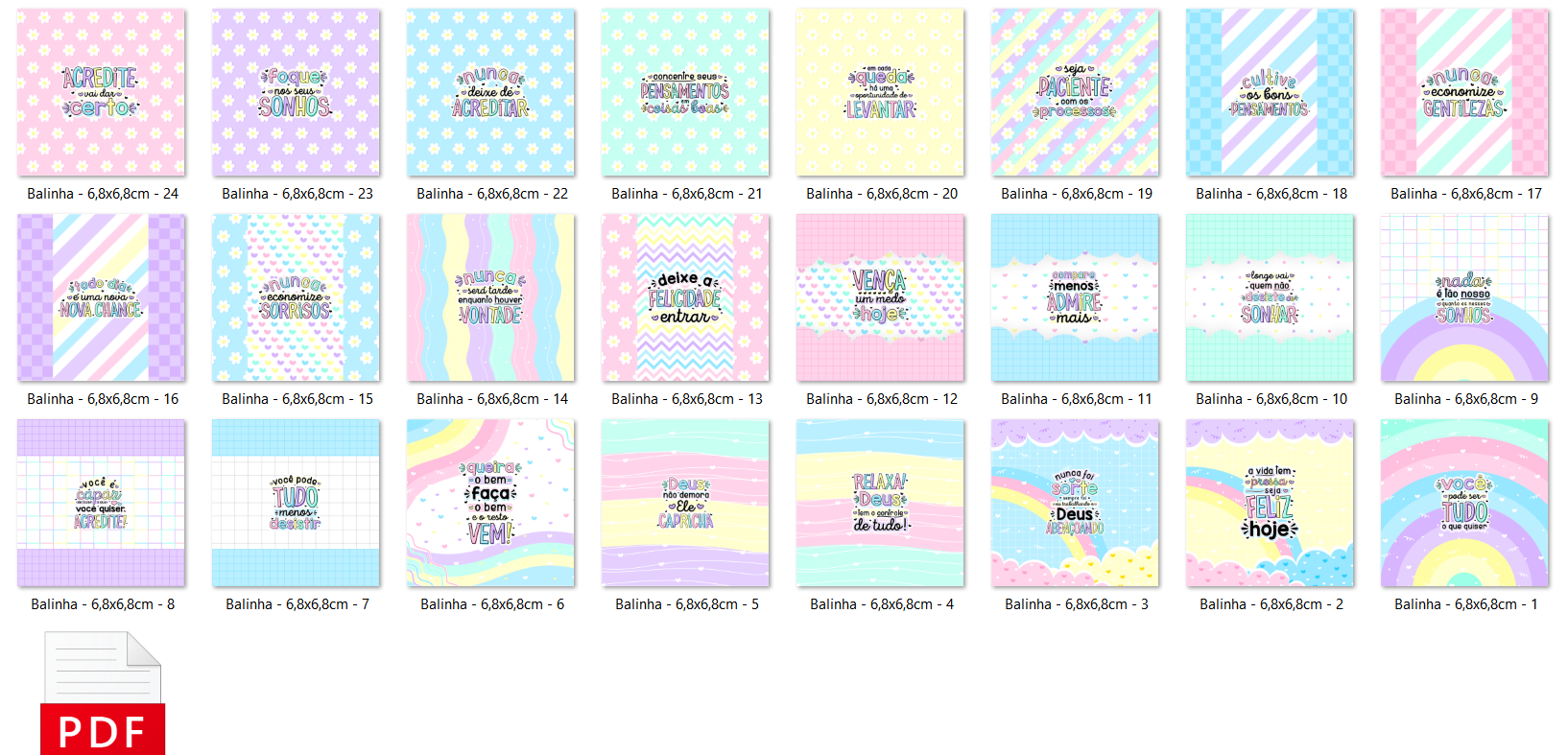 Arquivo Kit Digital Gracinhas  2