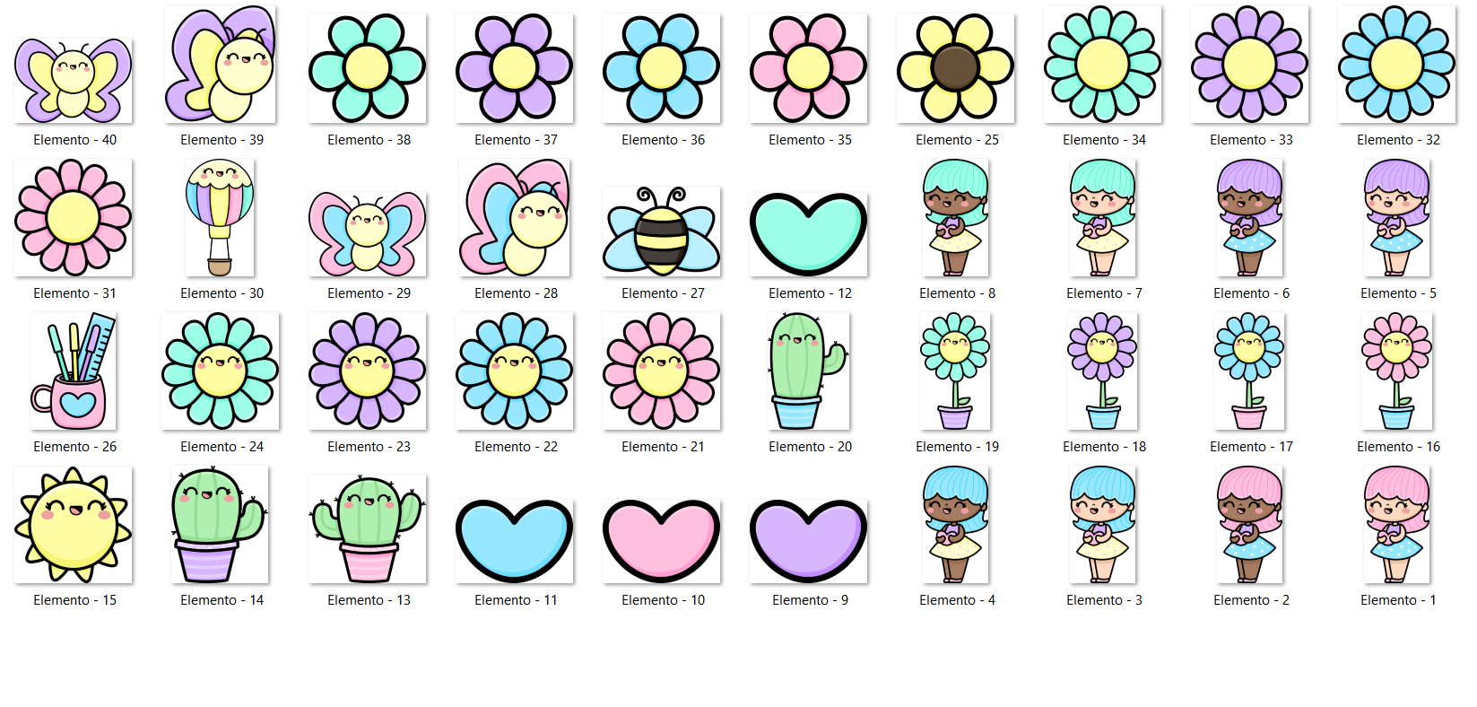 Arquivo Kit Digital Gracinhas  5