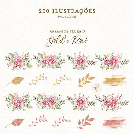 Arquivo Kit Digital Arranjos Florais  1