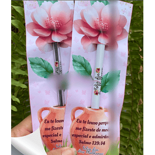 Arquivo Dia da Mulher Card Caneta