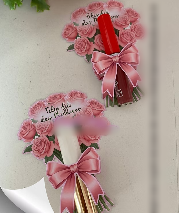 Arquivo Dia da Mulher Buquê Porta Batom 1