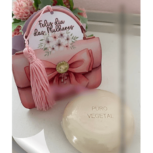 Arquivo Dia da Mulher Bolsinha Sabonete 