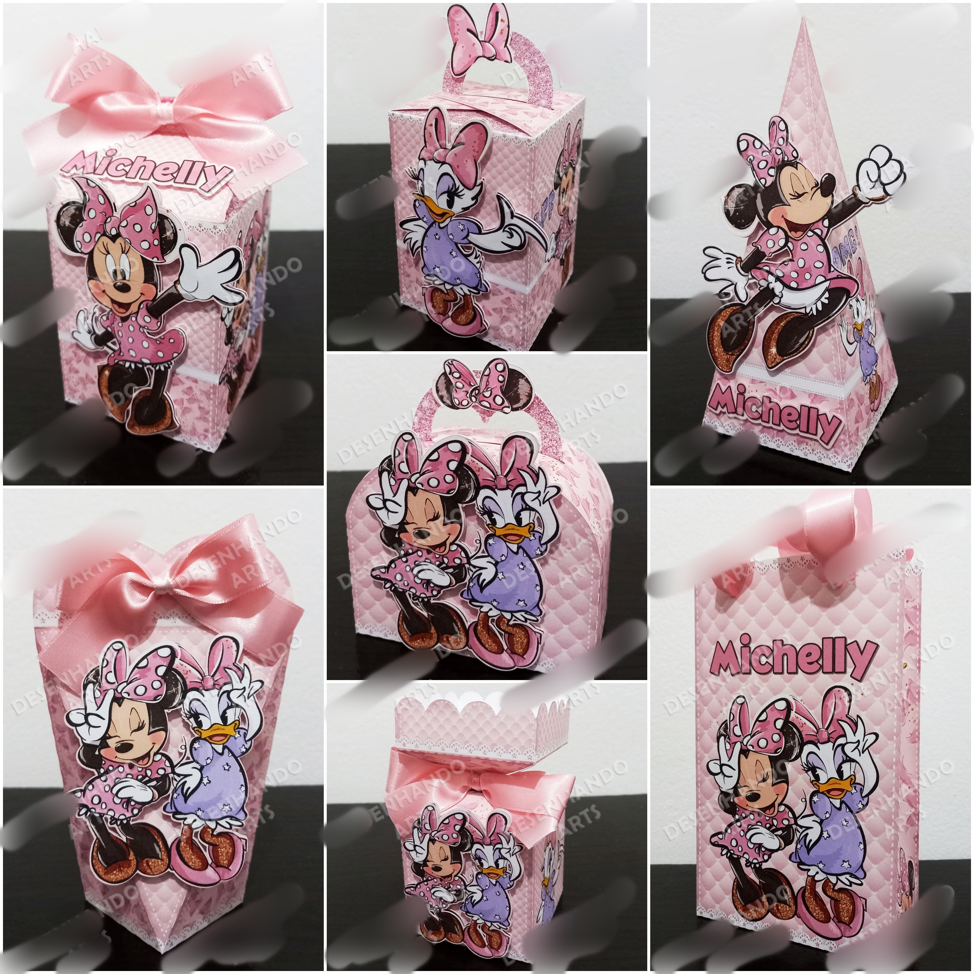 Arquivo de Corte Minnie e Margarida 1