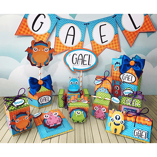 Arquivo de Corte Monstrinhos 