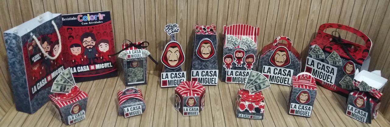 Arquivo de Corte La Casa de Papel 1