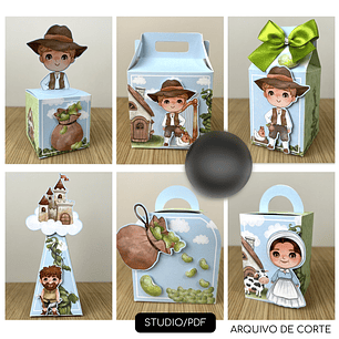 Arquivo de Corte João e o Pé de Feijão 