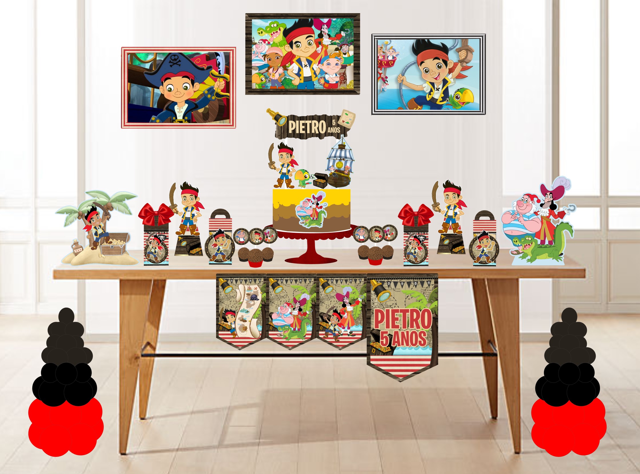 Arquivo de Corte Jake e os Piratas  1