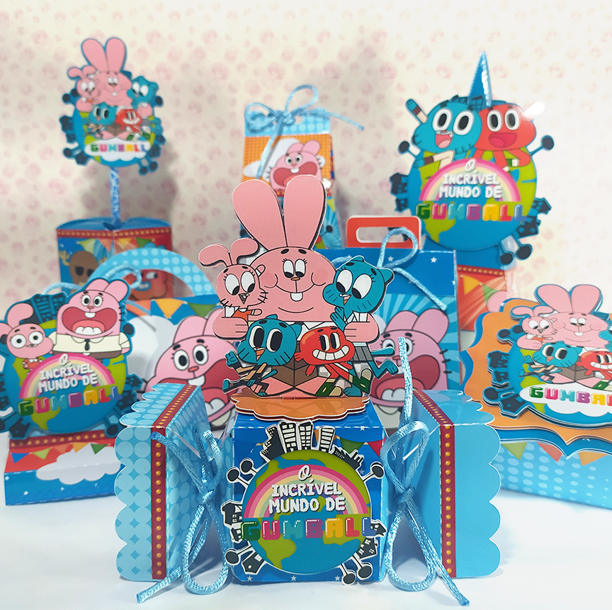 Arquivo de Corte O Incrivel Mundo de Gumball 1