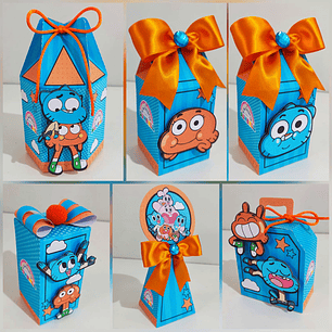 Arquivo de Corte O Incrivel Mundo de Gumball