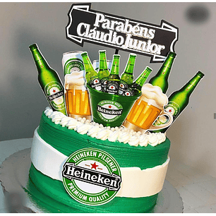 Arquivo Topo de Bolo Heineken Boteco