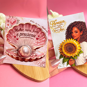 Arquivo Dia da Mulher Cartão Hidratante