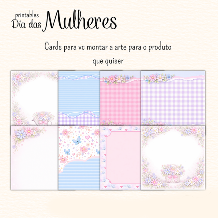 Arquivo Dia da Mulher Combo Printables 2