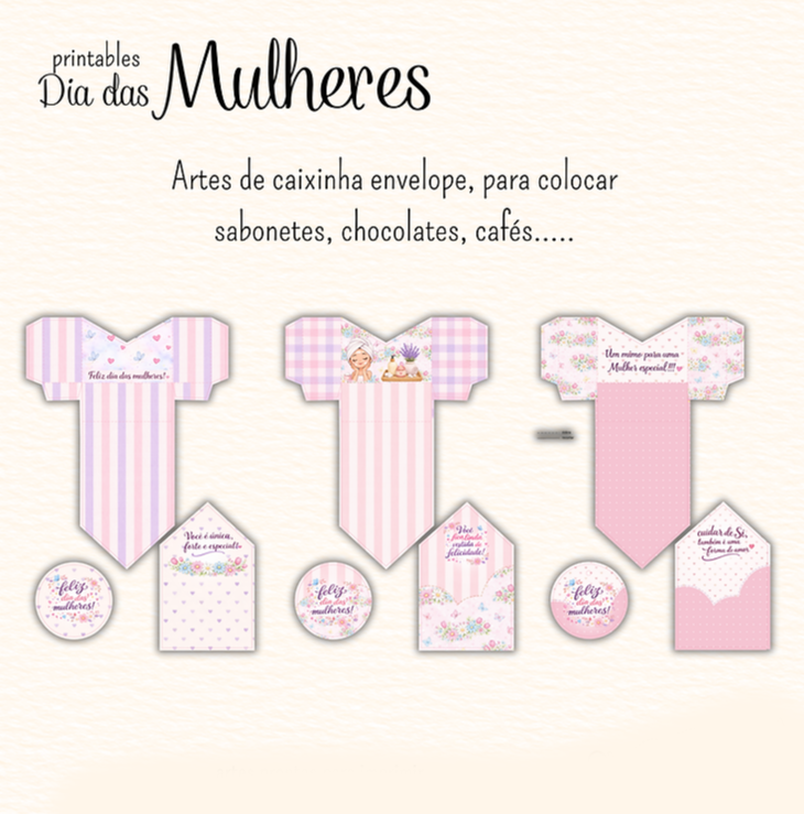 Arquivo Dia da Mulher Combo Printables 4