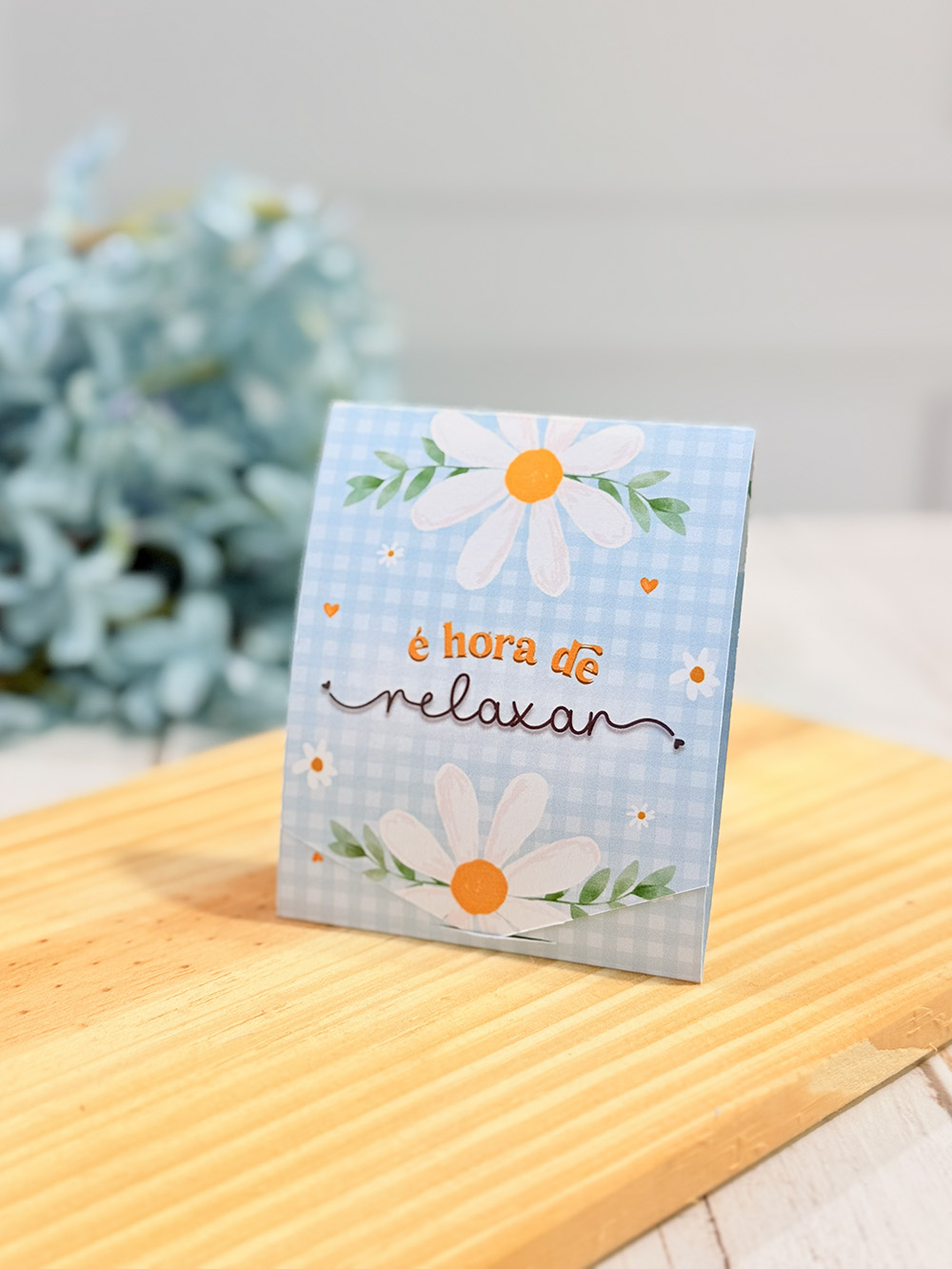 Arquivo Dia da Mulher Card Envelope Escalda Pés 1