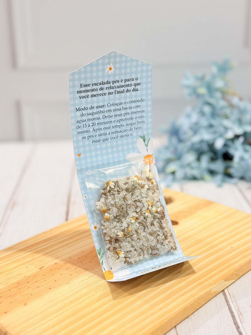 Arquivo Dia da Mulher Card Envelope Escalda Pés 3