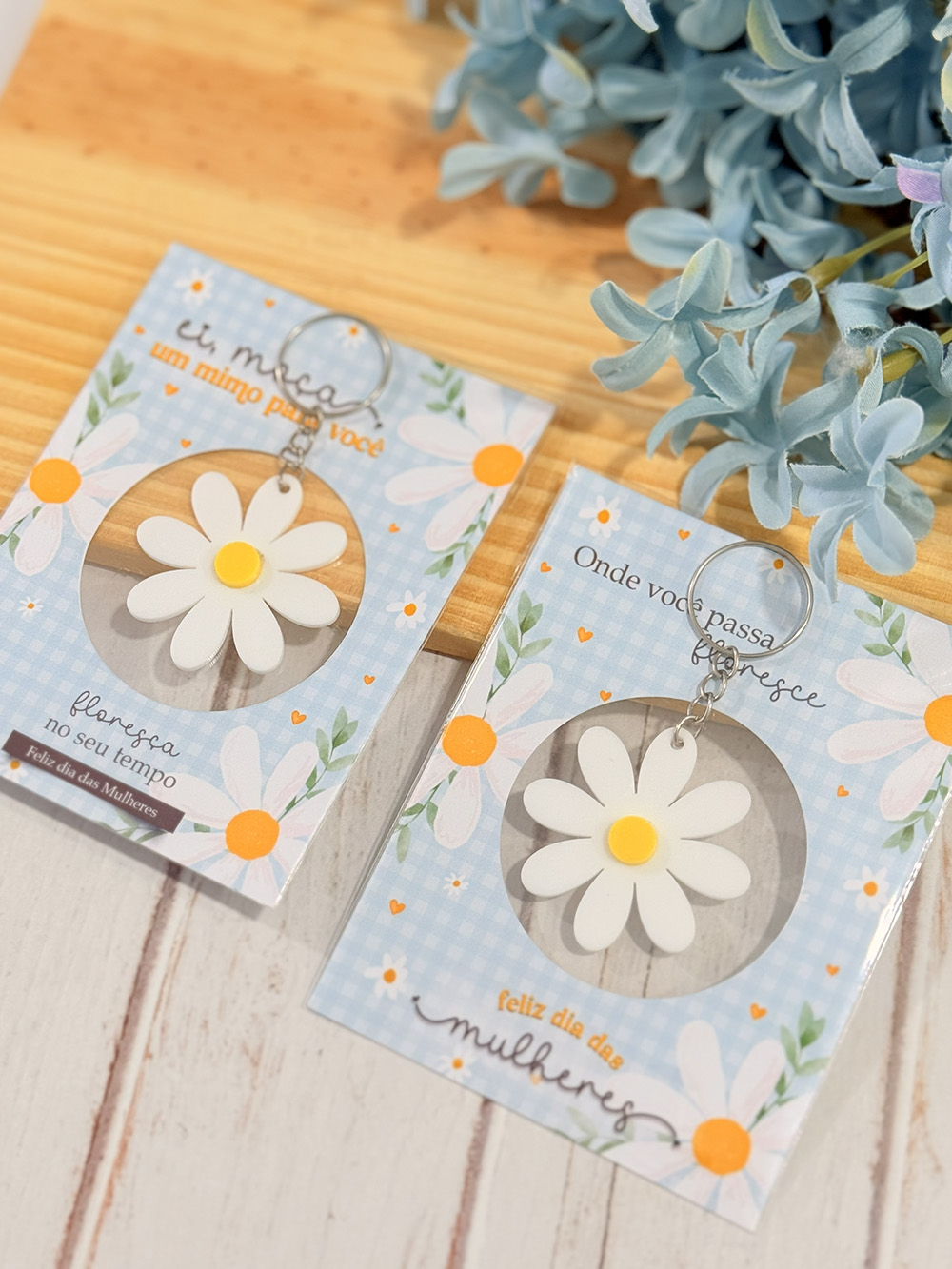 Arquivo Dia da Mulher Card Chaveiro 1