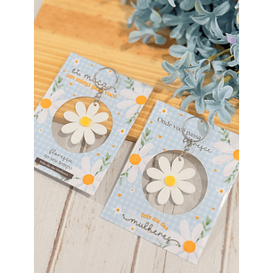 Arquivo Dia da Mulher Card Chaveiro