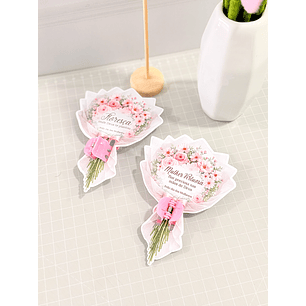 Arquivo Dia da Mulher Card Buque Presilha