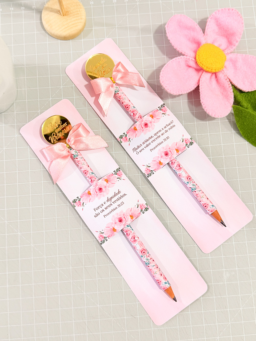 Arquivo Dia da Mulher Card Lápis 1