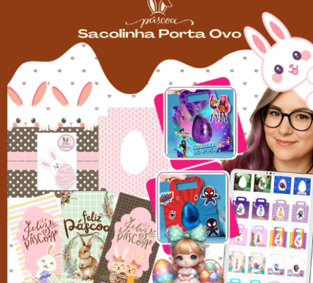 Arquivo Páscoa Sacolinha Porta Ovo 1