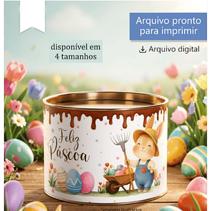 Arquivo Páscoa Kit Tubolata