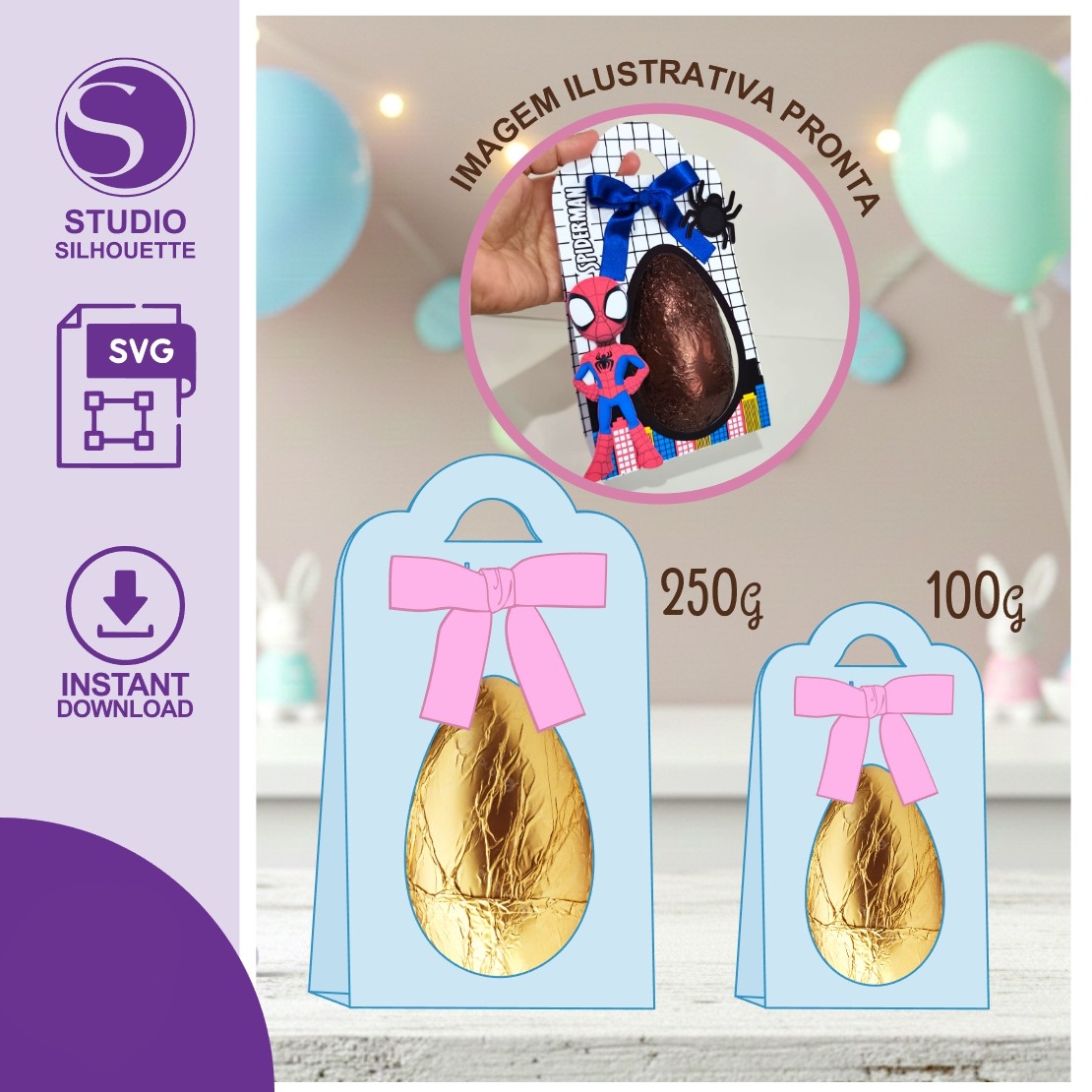 Arquivo Páscoa Molde Ovo 1