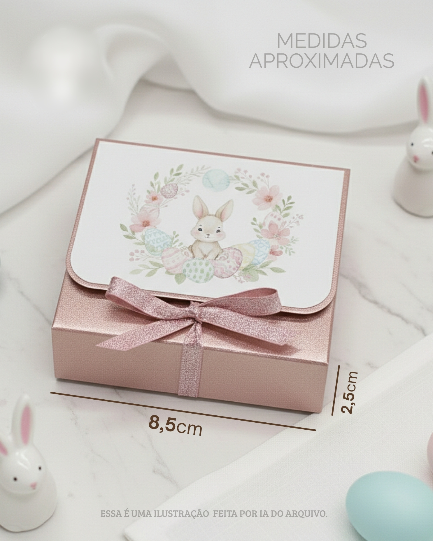 Arquivo Páscoa Caixa Carteira Rosê 1