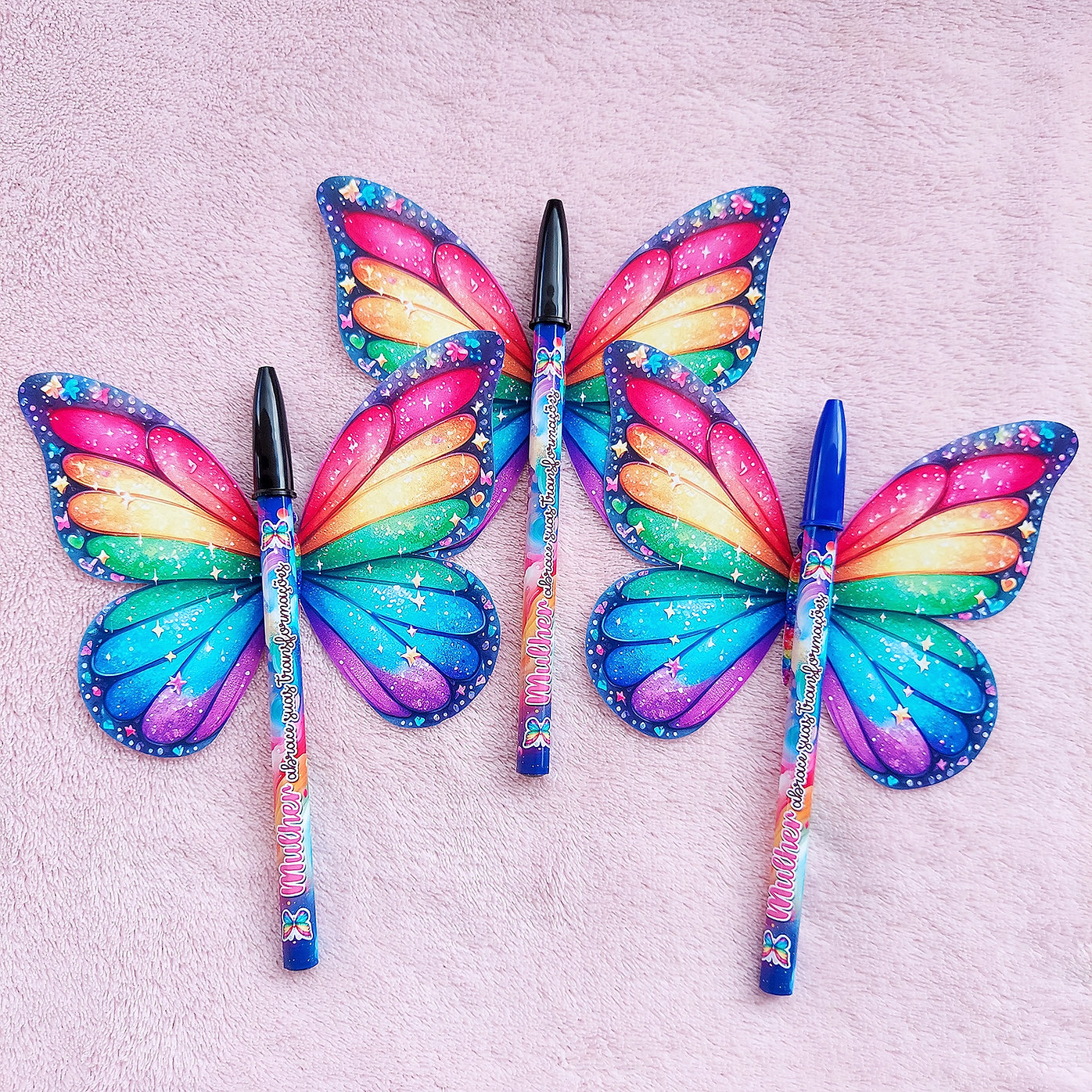 Arquivo Dia da Mulher Tag Caneta Borboleta  1