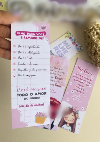 Arquivo Dia da Mulher Marcador de Página  1