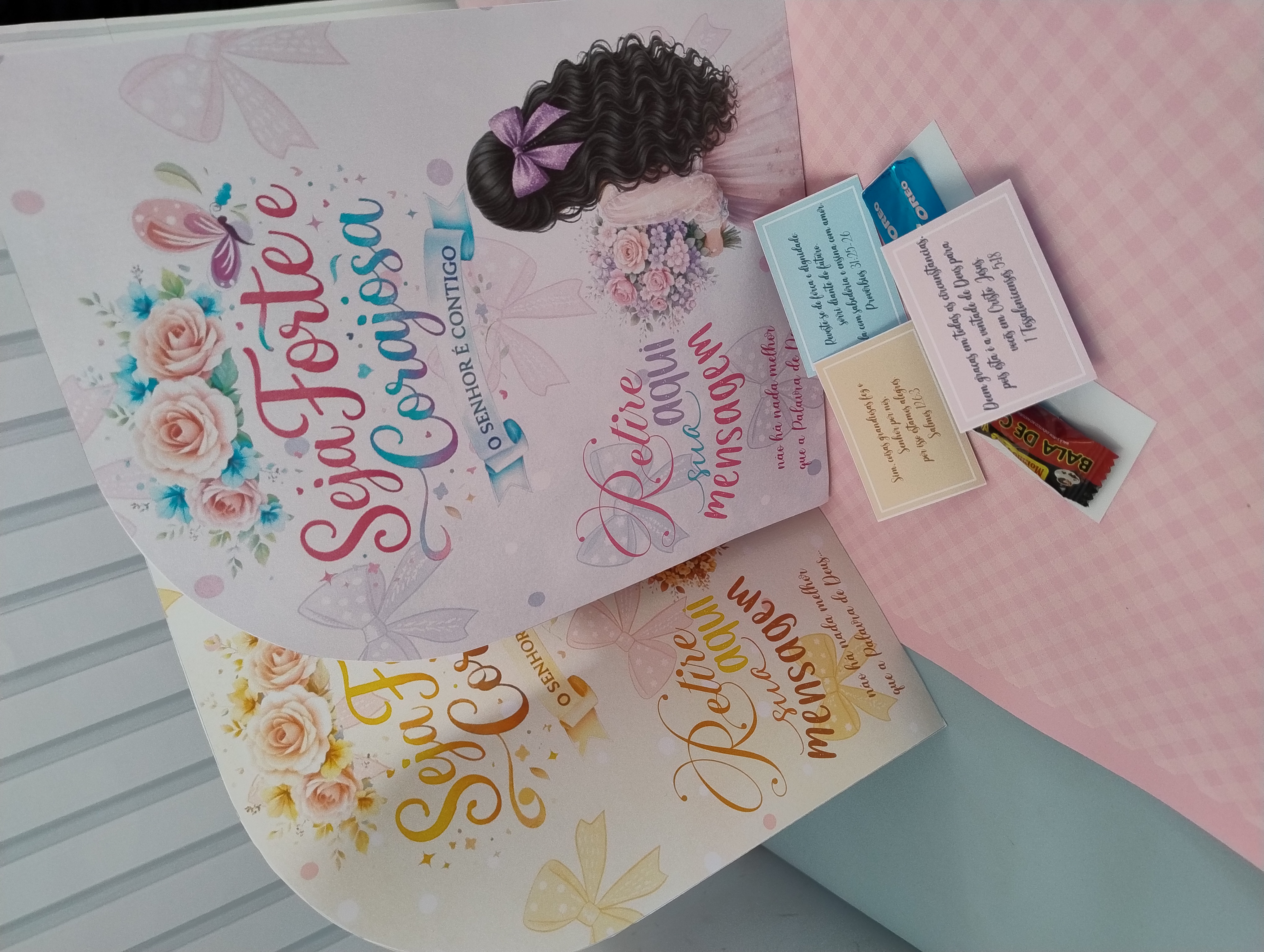 Arquivo Dia da Mulher Box Mensagem Forte e Corajosa 1