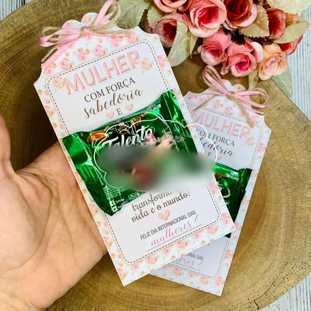 Arquivo Dia da Mulher Arte Cartão Talento 1