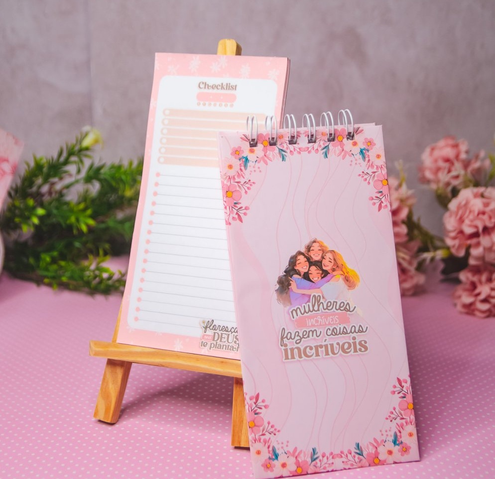 Arquivo Dia da Mulher Bloquinho Checklist  1