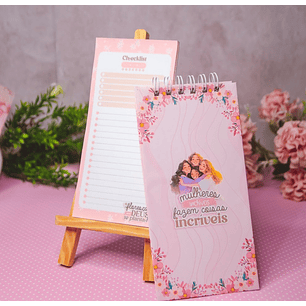 Arquivo Dia da Mulher Bloquinho Checklist 